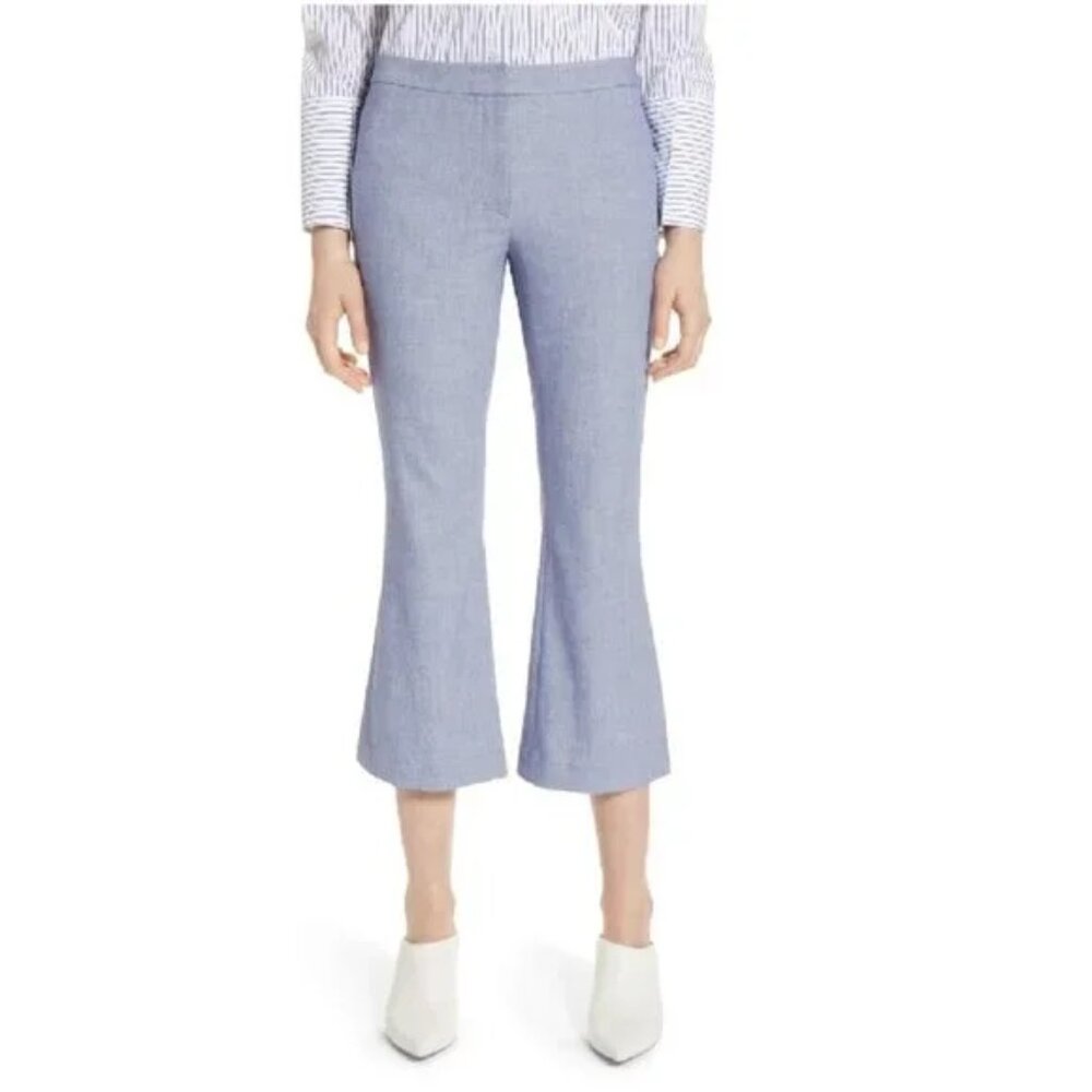 HALOGEN Kick Flare Stretch Woven Kick Flare Pants